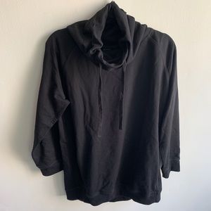 LS Black GAP Turtleneck Sweatshirt - XL